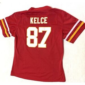 Travis Kelce #87 Kansas City Chiefs Stitched Football Jersey Pro Zone Kopkoc L